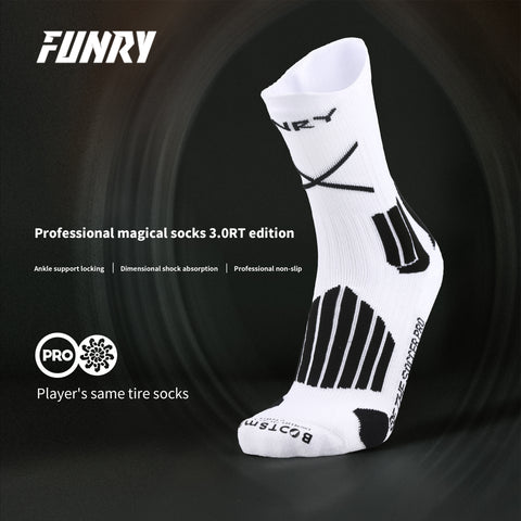 FUNRY HoneyGrip Anti-Slip Sports Socks 3.0-RT [PRO Edition]