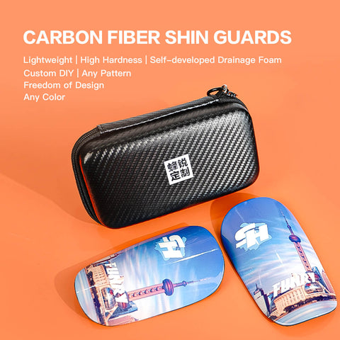 FUNRYO Custom carbon fiber shin guards