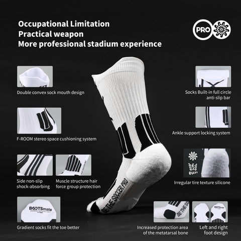FUNRY HoneyGrip Anti-Slip Sports Socks 3.0-RT [PRO Edition]
