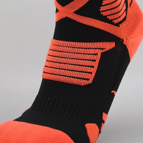 FUNRY Grip Socks Soccer for Men&Women,Non-Slip,Breathable Football Socks,Elite Compression Soccer Socks（fit men's size 6-11）