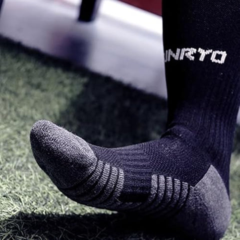 FUNRY Grip Soccer Socks men,Non-Slip Football Grip Socks for Soccer,Breathable and Comfortable Sports Football Sock