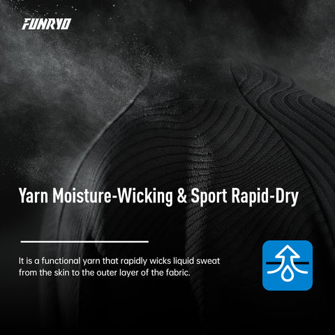 FUNRYO RawDry Jacquard Tapered-Leg Pants 253410701