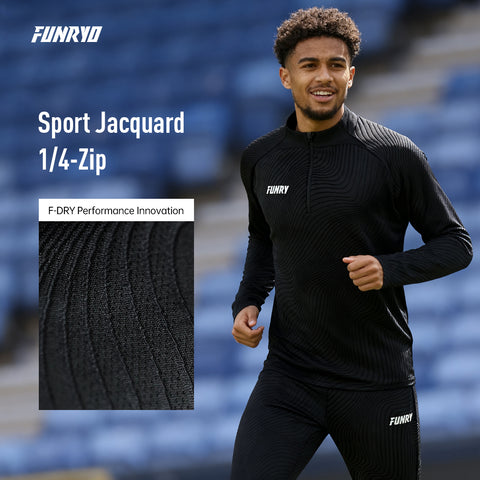 FUNRYO RawDry Series Jacquard Half-Zip 253311102