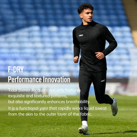 FUNRYO RawDry Jacquard Tapered-Leg Pants 253410701