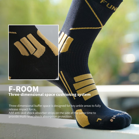 FUNRY HoneyGrip Anti-Slip Sports Socks 3.0 AT [PRO Edition]
