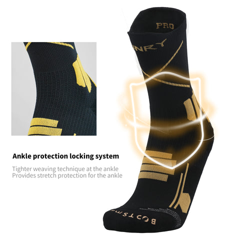 FUNRY HoneyGrip Anti-Slip Sports Socks 3.0 AT [PRO Edition]